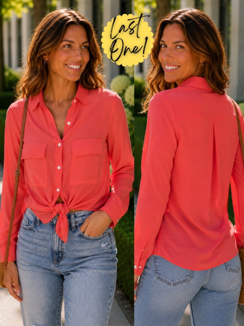 Laurie Pocket Button Up Shirt